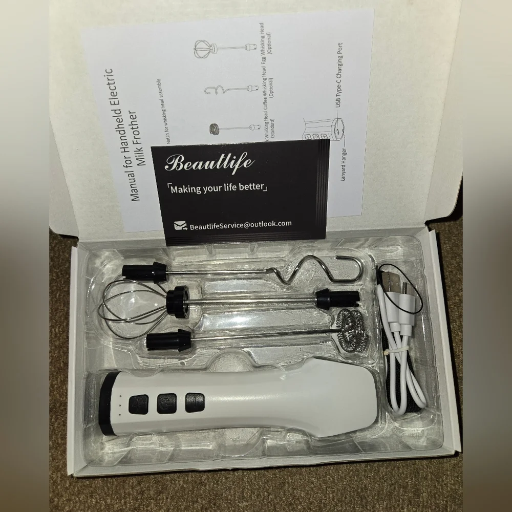 Handheld Electric Milk Frother